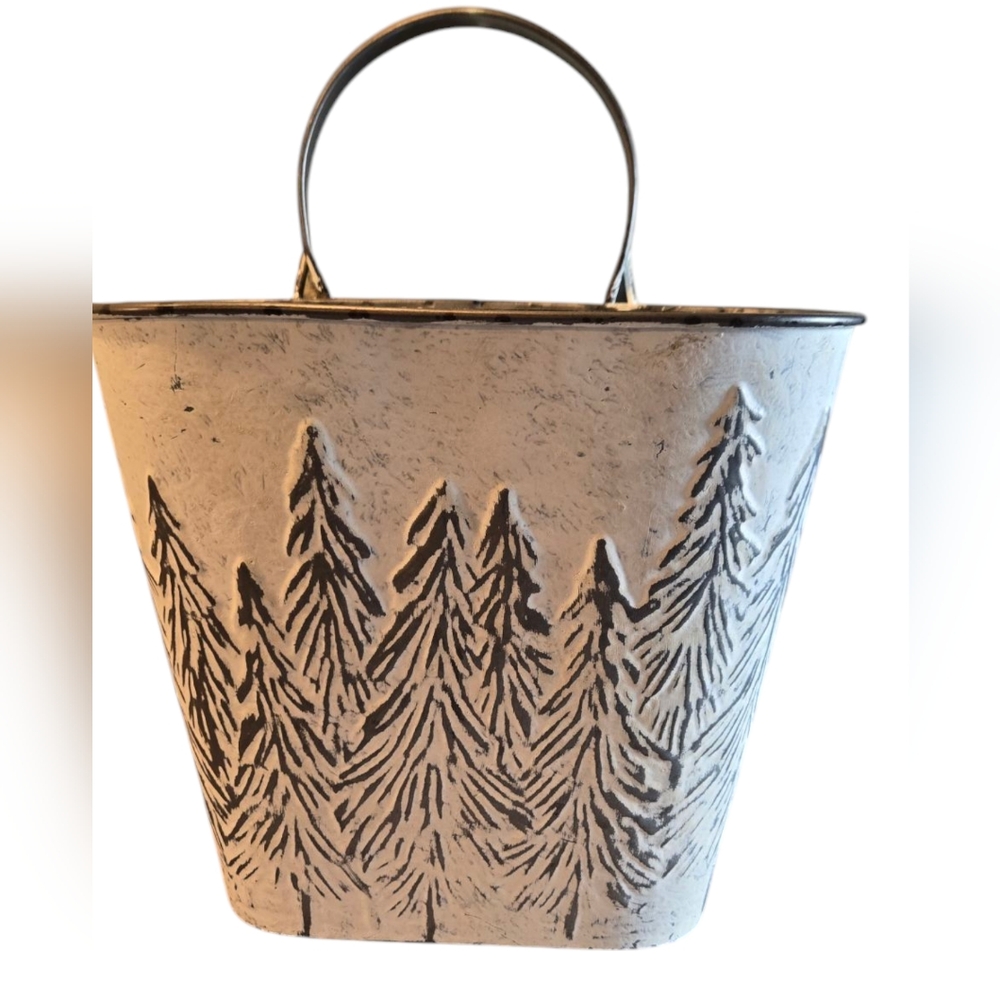 Forest Design Tin for Wall Hanging
